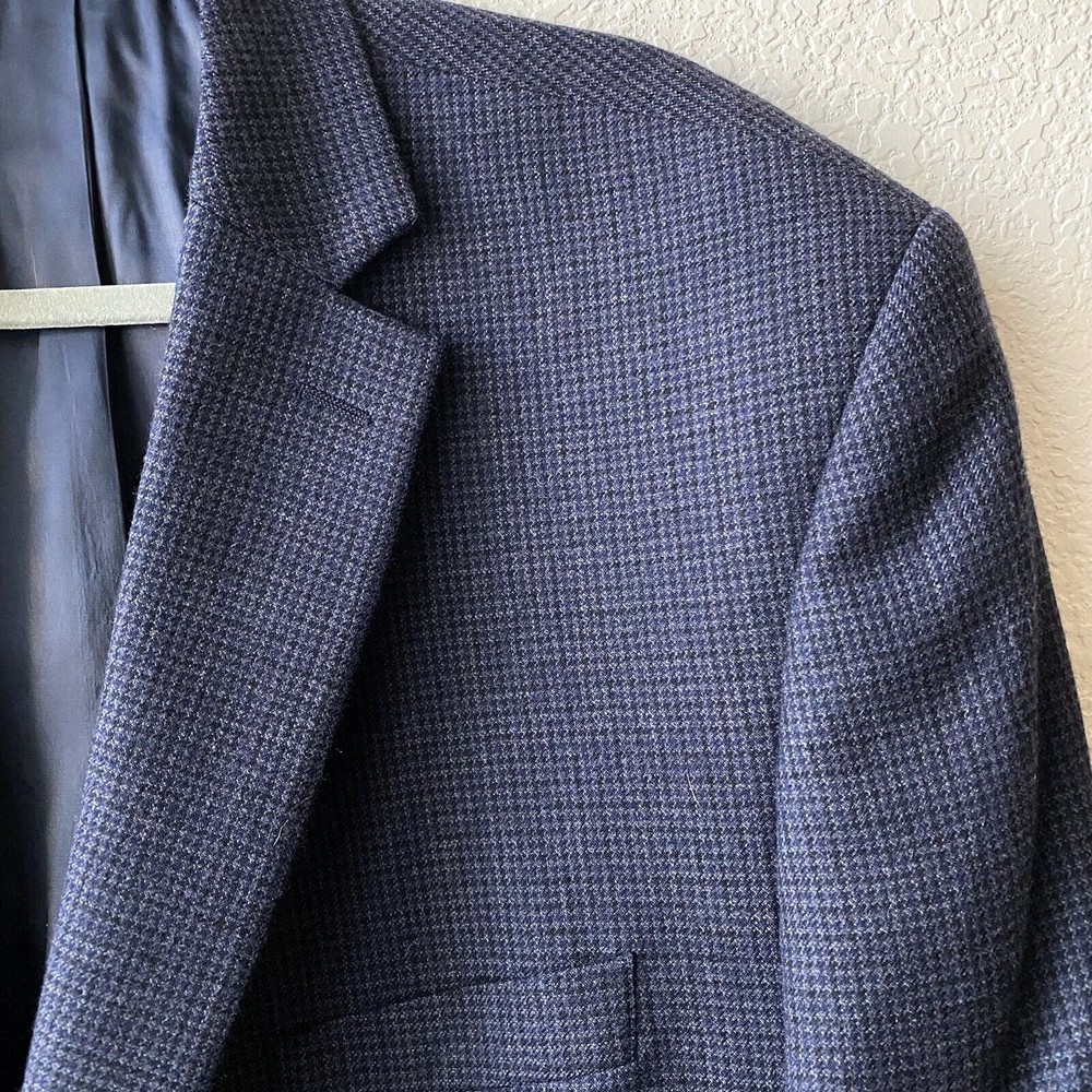 Lauren Ralph Lauren Men’s Navy Blue Sport Coat Blazer - Picture 3 of 8